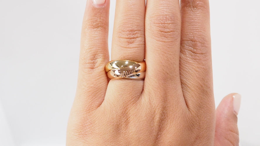 Bague 55 Bague Trinity 3 ors XL de Cartier 58 Facettes 32510