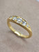 Bague 44 Bague anglaise en or jaune et diamants taille ancienne 58 Facettes