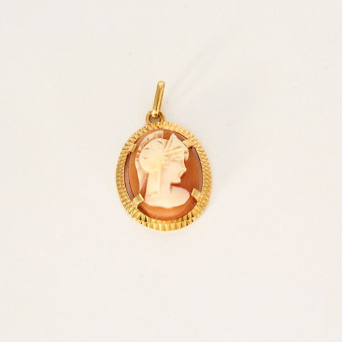 Pendentif Pendentif Camée or jaune 58 Facettes LP904