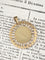 Pendentif Emile MONIER - RARE Médaille ronde or jaune et or rose 58 Facettes