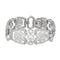 Bracelet Bracelet Manchette  Platine Diamant 58 Facettes 4445904CN
