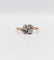 Bague toi et moi or rose, diamants taille ancienne (circa 1900) 58 Facettes A06235