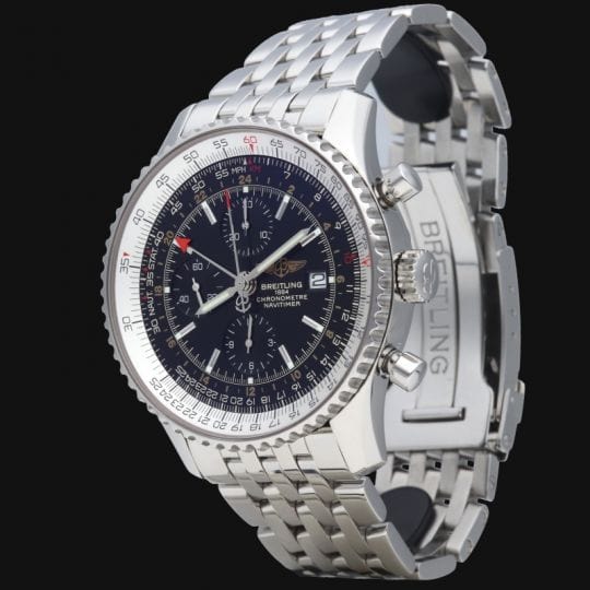 Montre Breitling Montre Navitimer World Gmt Chronograph 58 Facettes MT40849