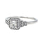 Bague 52 Mauboussin Bague Solitaire Un Automne 1930 n°2 Or blanc Diamant 58 Facettes 4098661RV