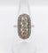 Bague 54.5 Bague marquise art deco Platine 2,25 carats diamant taille ancienne (circa 1910) 58 Facettes A06120