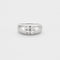 Bague Bague en or blanc 18kt avec diamants 1cts taille de doigt 52. 58 Facettes