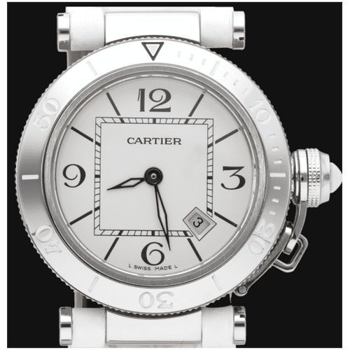 Montre Cartier Montre Pasha 33Mm 58 Facettes MT42731