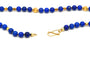 Collier Collier en or jaune et lapis lazuli 58 Facettes B286