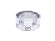 Bague 59 Gucci Bague Icon Or blanc 58 Facettes 894446CN