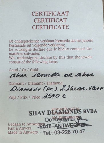 Boucles d'oreilles Collier rivière de diamants et boucles d’oreilles or blanc 18 carats 58 Facettes