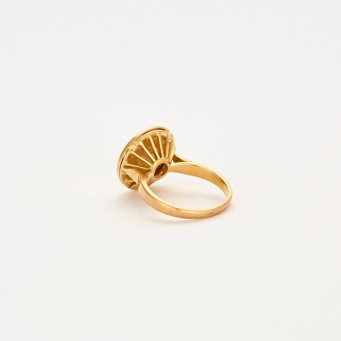 Gelbgold-Ring-Goldmünzen