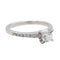 Bague 52 Bague Solitaire Or blanc Diamant 58 Facettes 578746RV