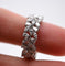 Bague Bague en or blanc avec diamants de 1.010 carats 58 Facettes
