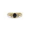 Bague 50 Bague or diamants saphir 58 Facettes 240385R