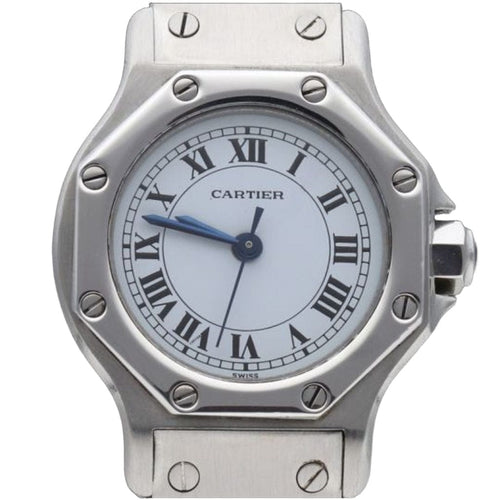 Montre Cartier Montre Santos Ronde 58 Facettes MT42303