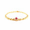 Collier Collier ras du cou Cartier en or 18 carats et diamants , rubis cabochon 58 Facettes
