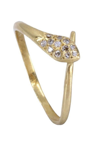 Bague 53 Bague serpent diamants 58 Facettes 083831