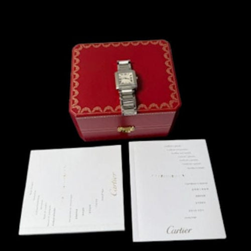 Montre Cartier Montre Tank Francaise Gm Automatique 58 Facettes MT43902
