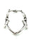 Bracelet HERMES. Collection "Mors", bracelet vintage en argent 800 58 Facettes