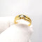 Bague 53 Bague or jaune diamant saphirs 58 Facettes