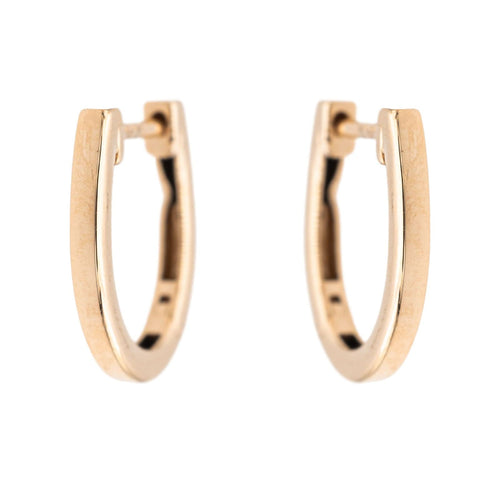 Boucles d'oreilles Ginette NY Boucles d'oreilles Créoles Hoop Or rose 58 Facettes 2678577CN