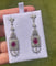 Boucles d'oreilles Boucles d'oreilles de style Art Déco en platine avec diamants et rubis. 58 Facettes