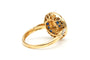 Bague 51 Bague contemporaine or jaune sertie de saphirs et de diamants (+-0.03ct) 58 Facettes 22982
