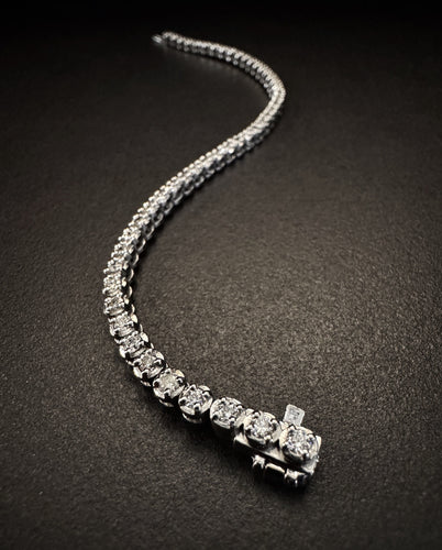 Bracelet Bracelet de tennis avec diamants 58 Facettes