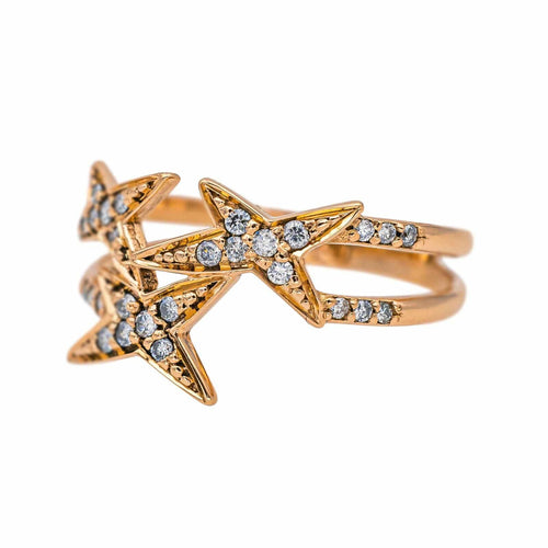 Bague 50 Mauboussin Bague A jamais mon étoile Or rose Diamant 58 Facettes 4553814CN