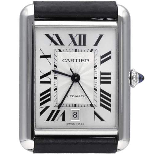 Montre Cartier Montre Tank Solo Xl 58 Facettes MT43619