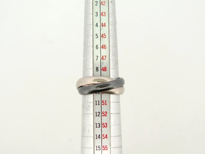 Bague 49 bague CARTIER trinity ceramique classique crb4234100 t49 en or blanc 58 Facettes 271720