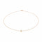 Collier Collier Or rose Diamant 58 Facettes 4625082CN