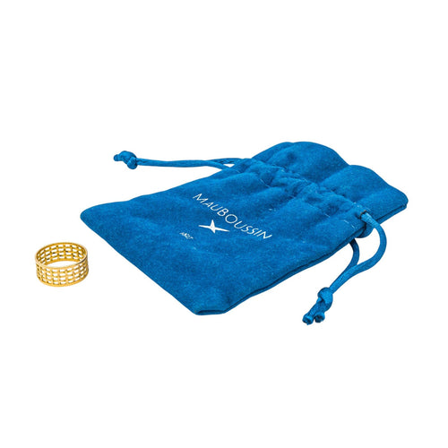 Bague 53.5 Mauboussin  Bague Une Galerie Rue de Seine  Or jaune 58 Facettes 4166990RV