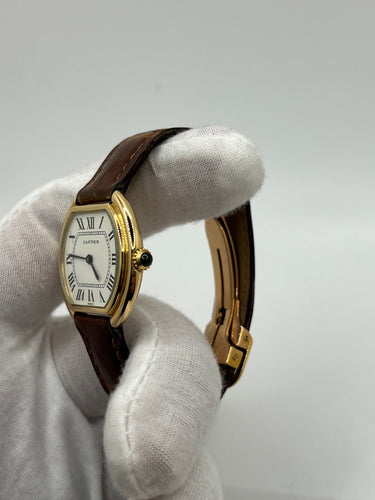 Montre Cartier Ellipse Grand Modèle 58 Facettes
