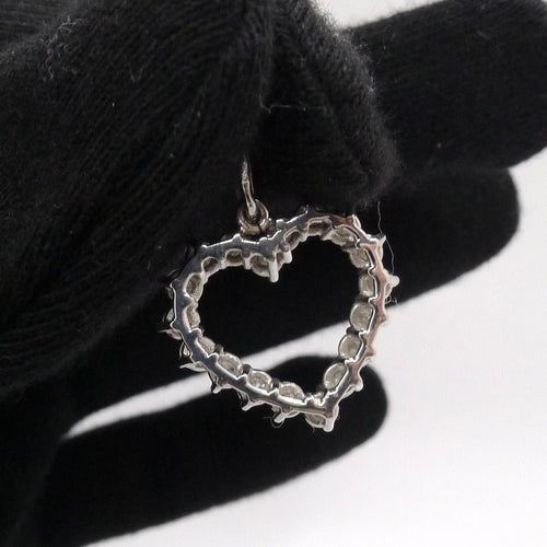 Pendentif Pendentif forme coeur diamants 1ct 58 Facettes 00049901