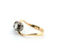 Bague 58 Bague en or jaune avec diamants 58 Facettes