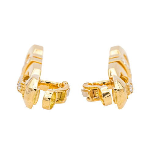 Boucles d'oreilles Cartier Boucles d'oreilles Clip  Or jaune Diamant 58 Facettes 3981320RV