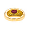 Bague 52 Bague  Or jaune Rubis, Diamant 58 Facettes 3954561RV