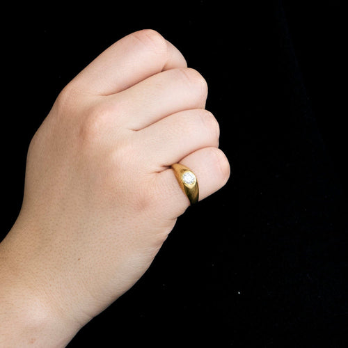 Bague Bague or jaune diamant 58 Facettes LP1076/13