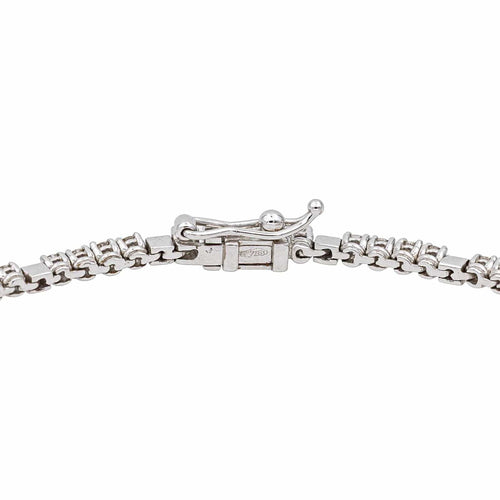 Bracelet Bracelet Tennis Or blanc Diamant 58 Facettes 4901431CN