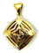 Collier BVLGARI. Collier Piramide 2 ors 58 Facettes