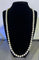 Collier Sautoir collier choker 80 perles de culture Akoya fermoir or et diamants 65,5 cm 58 Facettes