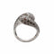 Bague 55 Bague en or blanc & diamants 58 Facettes