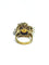 Bague 51.5 Bague en or jaune 18 carats et perles articulées 58 Facettes
