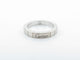 Bague 51 bague CARTIER lanieres b4058751 taille 51 or blanc 18k diamant 0.05ct 58 Facettes 249804