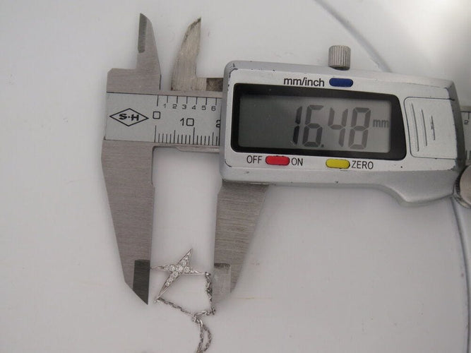 Collier collier MAUBOUSSIN valentin for you or blanc 18k diamants 0.1cts 58 Facettes 268087