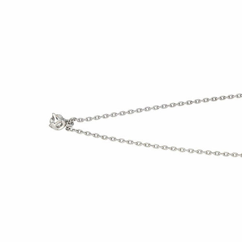 Collier Collier Solitaire Or blanc Diamant 58 Facettes 4387213CN