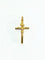 Pendentif Pendentif crucifix INRI en or jaune 58 Facettes