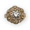 Bague 54 Bague ancienne or rose et diamant 58 Facettes 149057356