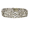 Bracelet Bracelet Art Déco ajouré serti de diamants en or blanc 18k 58 Facettes LJ32